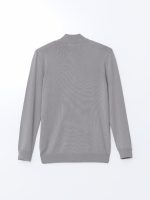 ⁦LC WAIKIKI Men Polo Neck Long Sleeve Knitwear Sweater⁩ - الصورة ⁦7⁩