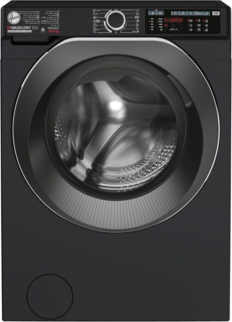 HOOVER Washer 14 Kg - 9 Kg Dryer Inverter Black HDP4149AMBCB-EGY