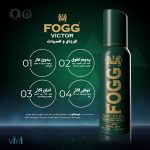 ⁦Fogg VICTOR Perfume Spray For Unisex - 120 Ml⁩ - الصورة ⁦2⁩