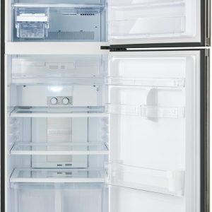 ⁦Sharp SJ-48C(BK) No Frost Refrigerator with 2 Doors, 396 Liters, Black⁩ - الصورة ⁦6⁩