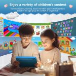 ⁦ALLDOCUBE KIZPAD PRO Android 13 Tablet 8.4", 12GB（4+8+64GB 512GB Expandable with Widevine L1 8 Core CPU, 1200×1920FHD Kids Tablet with Parental Control, Pen, AR Animal Card, 4G LTE, 4000mAh, 5MP /5MP⁩ - الصورة ⁦8⁩