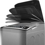 ⁦TORNADO Washing Machine Top Automatic 9 Kg Pump Silver TWE-TLN09RSL⁩ - الصورة ⁦6⁩