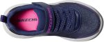 ⁦Skechers BOUNDER SLIP-ON SNEAKERS SPORTS shoes for GIRLS NAVY size 30 EU⁩ - الصورة ⁦3⁩
