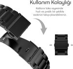 ⁦Rongep Link Model Steel Band Compatible with Xiaomi Redmi Watch 5 Active/Redmi Watch 5 Lite/Watch 2/2Pro/S3/S1/S1Pro/S1Pro/S1 Active Anti-rust Strap⁩ - الصورة ⁦7⁩
