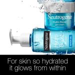 ⁦Neutrogena Cleansing Water Gel, Hydro Boost, Normal to Dry Skin, 200ml⁩ - الصورة ⁦2⁩