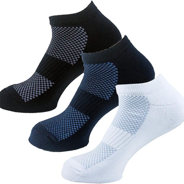 Sam Socks Set Of 3 Half Terry Ankle Socks Nets