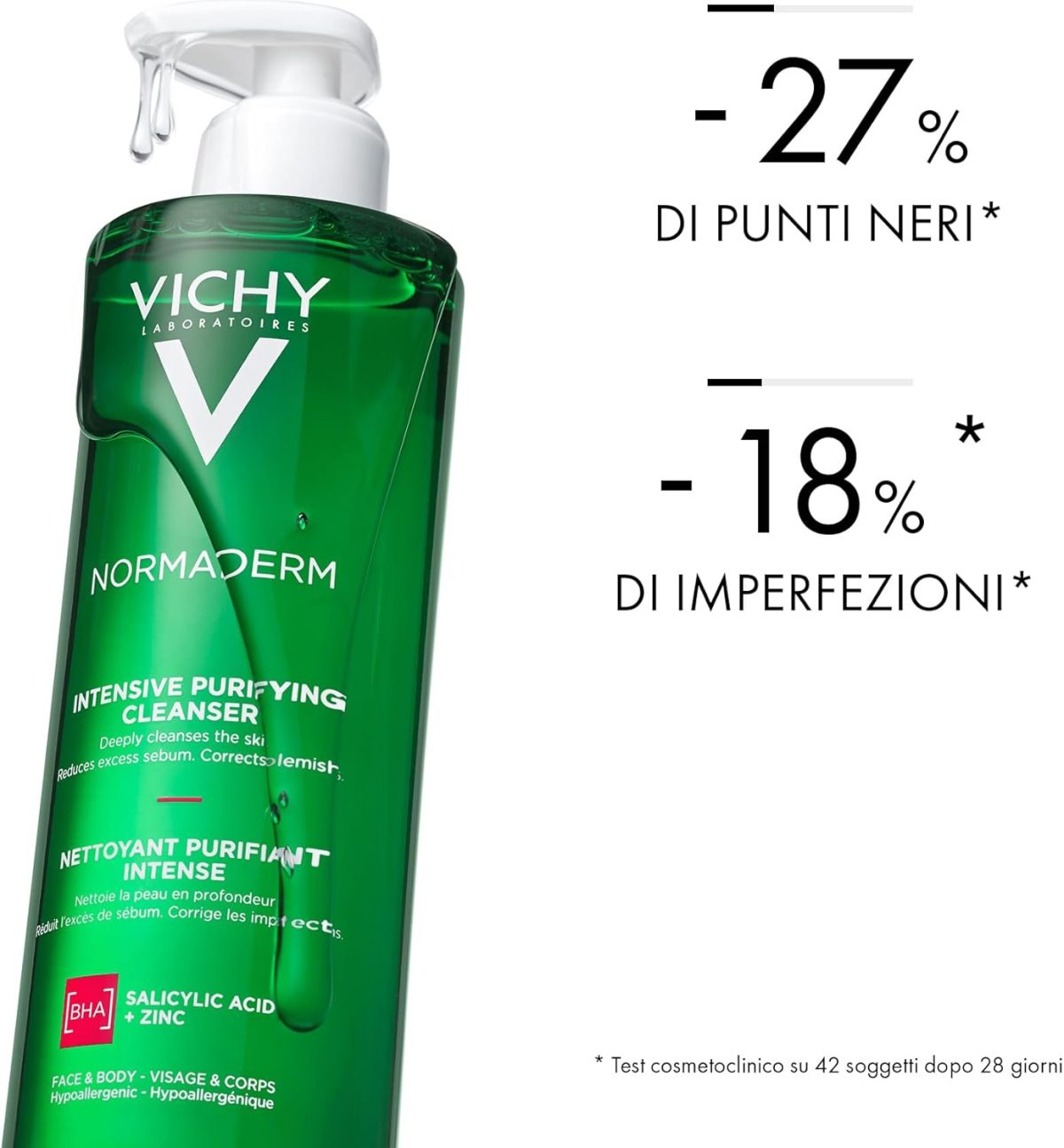 ⁦VICHY NORMADERM NO PHYTO-A CLEANS (400ML)⁩ - الصورة ⁦10⁩