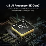 ⁦LG 55 Inch QNED QNED80T 4K Smart TV AI Magic remote HDR10 webOS24-55QNED80T6B (2024)⁩ - الصورة ⁦5⁩