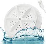 ⁦Mini Portable Washing Machine with USB Turbine Motor for Home, Work and Travel (1 Piece) - By Nesmah Store⁩ - الصورة ⁦7⁩