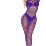 Babydoll Lingerie Women Sexy Bodysuit Fishnet Nightwear Underwear Sleepwear Pink Lingerie Bodysuit with Stockings