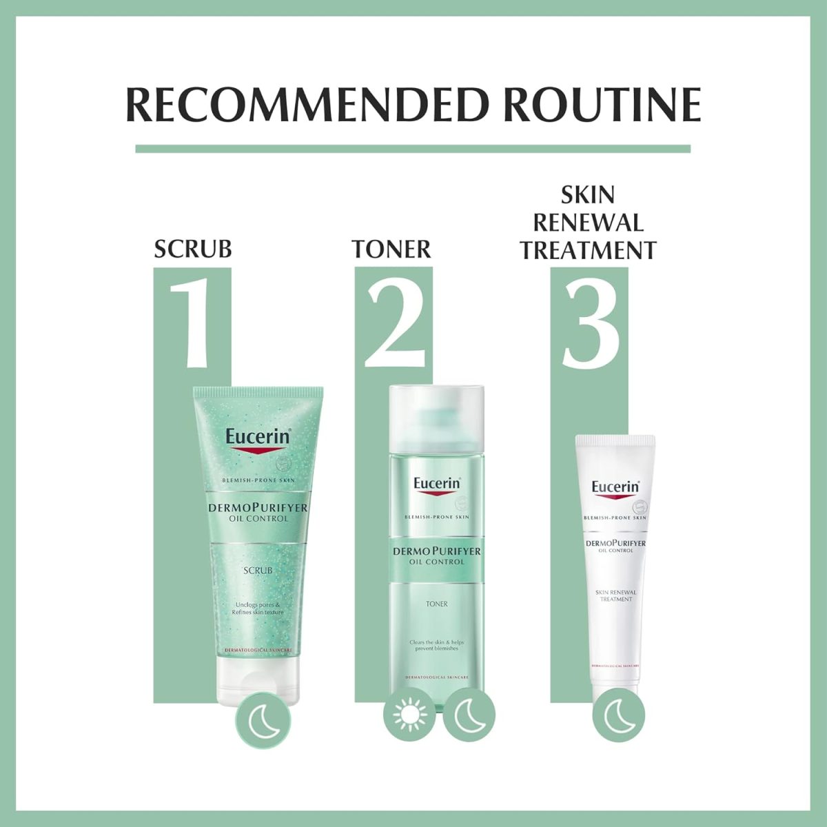 ⁦Eucerin DermoPurifyer Oil Control Skin Renewal Treatment Face Serum for Blemish and Acne-Prone Skin with Hydroxy Complex, Unclogs Pores, Reduces Blemishes, Supports Skin Renewal, 40ml⁩ - الصورة ⁦4⁩