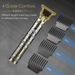 ⁦Soieho Professional Cordless Hair Trimmer for Men, Electric Razor Shaver With Zero Gapped T Blade, Beard Clipper Grooming Kit, Gift for Husband⁩ - الصورة ⁦2⁩