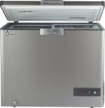 ⁦فريزر أفقي من الستانلس بسعة داخلية 250 لتر من بينجوين، فضي، موديل ES290⁩ - الصورة ⁦2⁩