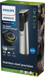 ⁦Philips Norelco Multigroom Series 7000, Mens Grooming Kit with Trimmer for Beard, Head, Hair, Body, Groin, and Face - NO Blade Oil Needed, MG7910/49⁩ - الصورة ⁦16⁩