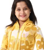 ⁦بلوفر منقوش ذاتيا ومزود بدبوس على شكل لعبة للبنات من اندورا⁩ - الصورة ⁦4⁩