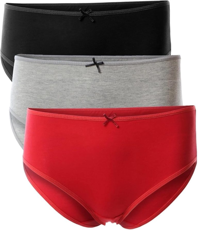 Mesery Underwear for Womens - Set of 3 (M) (Color may Vary)