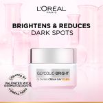 ⁦L’Oréal Paris L'Oréal Paris Glycolic Bright Glowing Day Cream 50ML⁩ - الصورة ⁦2⁩