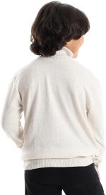 CAESAR Boys BOYS Wool Pullover With High Neck Pullover