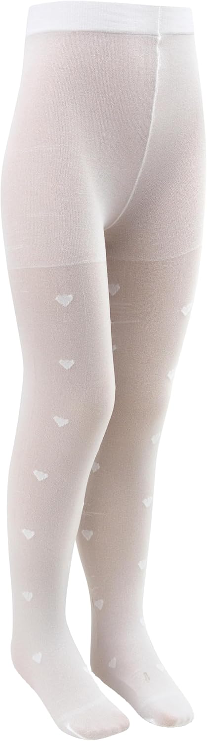 Charmaine Semi-Sheer and Patterned Tights for Girls