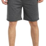 offcliff Mens Melton with zipper summer Melton shorts with zipper