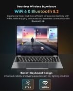 ⁦CHUWI FreeBook 13.5" 2-in-1 Laptop, 16GB LPDDR5 RAM 512GB SSD, Intel N150 (up to 3.6GHz), FHD 2256x1504, SSD 2TB Expansion, Windows 11 Touchscreen Laptops, Keyboard⁩ - الصورة ⁦6⁩
