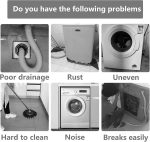 ⁦Boounyatin 4PCS Washing Machine Foot Pads, Shock and Noise Cancelling Washing Machine Support, Washing Machine Anti Vibrasion Pads, Washing Machine Stabilizer for All Washing Machine⁩ - الصورة ⁦4⁩