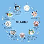 ⁦PETOLUTION Portable Mini Washing Machine, Small Foldable Clothes Washing Bucket for Camping, RV, Travel, Small Spaces, Foldable, Lightweight and Easy to Carry and Store (Pink)⁩ - الصورة ⁦6⁩