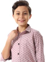 Andora Boys Pineapple Pattern Buttons Down Closure Modern - الصورة 4