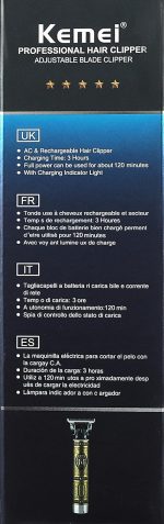 ⁦Kemei KM-1974A Professional Hair Trimmer For Men⁩ - الصورة ⁦6⁩