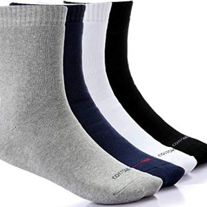 Half Towel Socks For Men , Set of 4