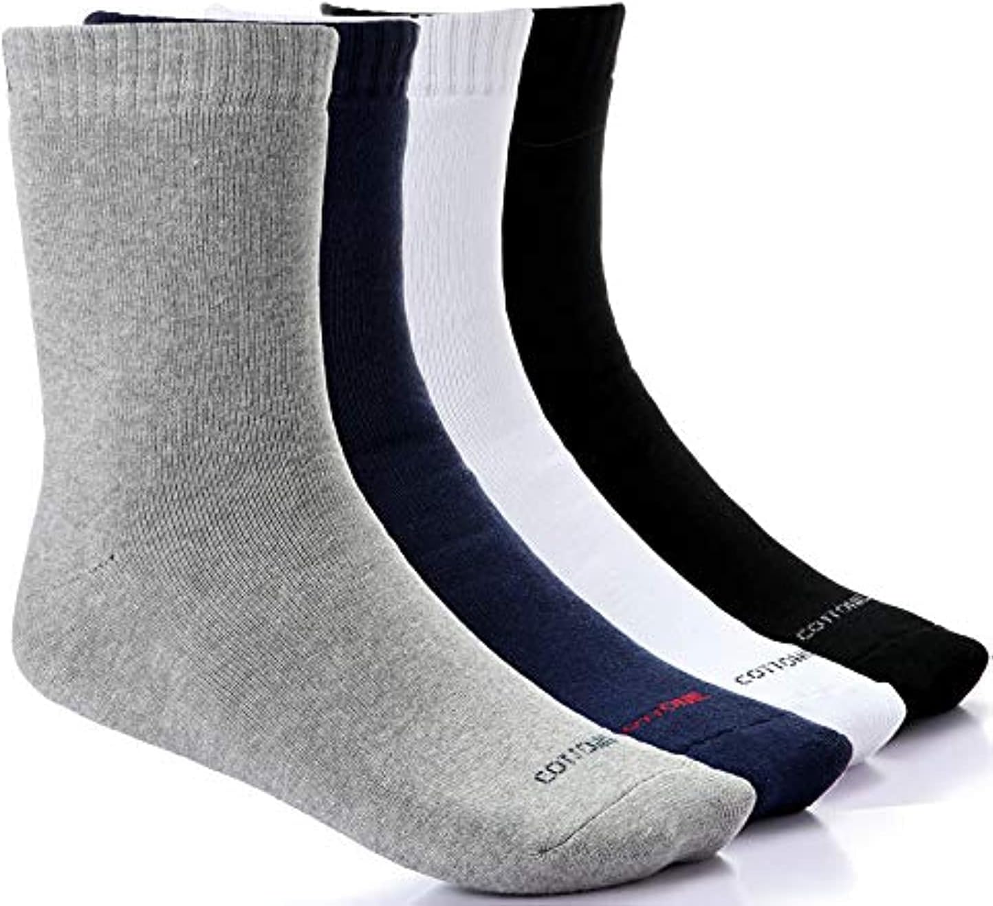 Half Towel Socks For Men , Set of 4