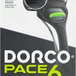 DORCO PACE 6 PRO SYSTEM RAZOR 6 BLADES - (1Handle+2Heads)