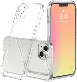 ⁦Protective Shock Absorption Bumper soft Transparent Armor Case For Apple iPhone (13)⁩ - الصورة ⁦6⁩