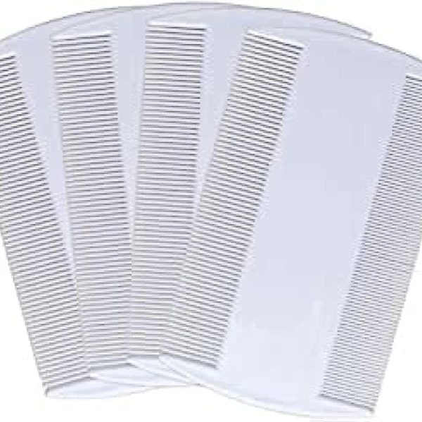 1PCS Durable Double Sided Nit Comb Lice Detection Comb Head Treatment (assorted color)