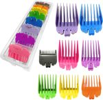 HMM 8 Pieces Guide Combs Sized from 1/8”to 1”(3mm-25mm), Replacement Guards Set Fits for Most Full Size Hair Clippers/Trimmers