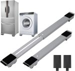 Rotating Base - Heavy Duty, Adjustable Two-Piece Rotating Base for Washing Machines, Dishwashers, and Kitchen Appliances, Perfect Household Essential for Easy Movement
