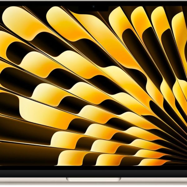 Apple 2024 MacBook Air (13-inch, Apple M3 chip with 8‑core CPU and 8‑core GPU, 8GB Unified Memory, 256GB) - Starlight