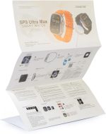 ⁦ساعة ذكية ألترا ماكس من كونكت مي، شاشة 49 ملم، برتقالي، SP9⁩ - الصورة ⁦7⁩