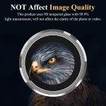 ⁦YWXTW Camera Lens Protector for Samsung Galaxy S24 / S23 / S23 Plus, [NOT for S24 Plus] 9H Tempered Glass Metal Individual Ring Camera Screen Protector for S24 Accessories (Silver)⁩ - الصورة ⁦5⁩