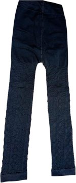 Girls Comfortable Legging Pants - Soft Cotton Material - Fashion Design - School & Play (Black, 2)