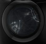 ⁦HOOVER Washing Machine Fully Automatic 8 Kg Inverter Motor Black H3WS38TAMF7B-ELA⁩ - الصورة ⁦6⁩