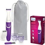 Philips BikiniGenie BRT383/15 - Handy Bikini Trimmer for T, Shaving and Styling The Bikini Zone with Comb attachments and Shaving Heads - for Effortless Hair Removal