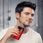⁦VGR 377 Foil Shaver for Men, Electric Razor for Shaving Face with Double Foil, 21-Speed 9000 RPM Motor Bald Shavers LED Display Titanium Foils, Barber Supplies (Black), Men's Gifts⁩ - الصورة ⁦6⁩