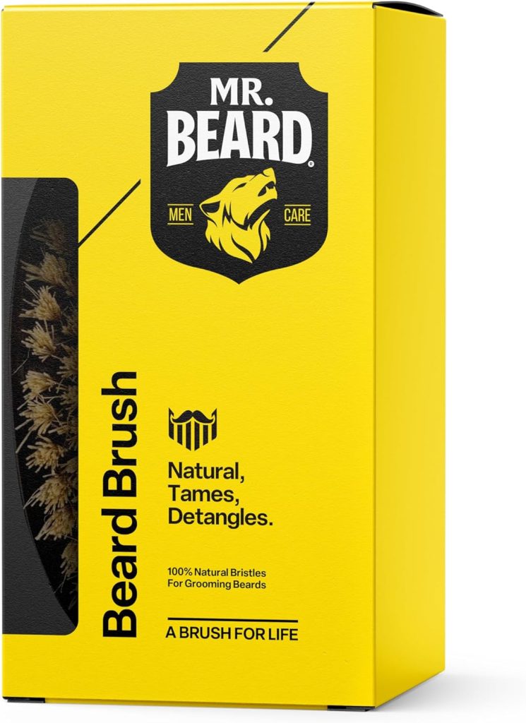 Mr. Beard Natural Wooden Brush