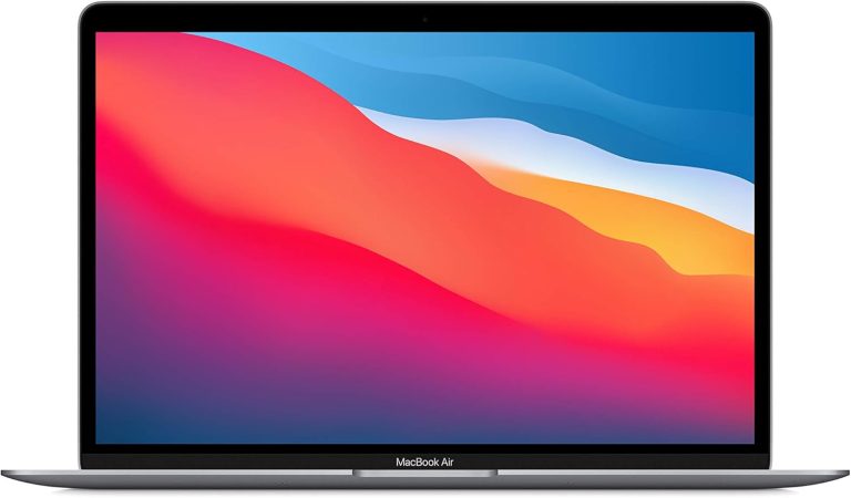 Apple Macbook Air 2020 Model, (13-Inch, Apple M1 chip with 8-core CPU and 7-core GPU, 8GB, 256GB, MGN63), Eng-KB, Space Gray