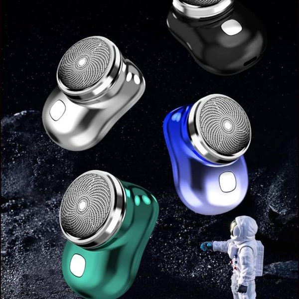 Mini Electric Hair Trimmer, Rechargeable Facial Shaver, Unisex Body Hair Removal Device
