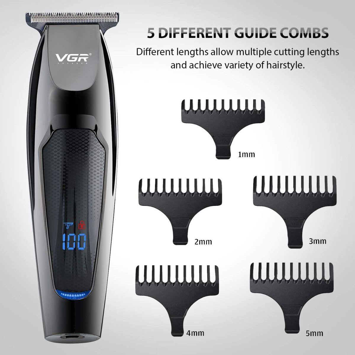 ⁦Vgr Professional Multipurpose Beard And Hair Trimmer, V-070⁩ - الصورة ⁦4⁩