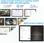 ⁦DMOAO Tablet 2024 Newest 11 Inch Tablet Android 14 Tablets with 128GB + 20GB Large Storage, Octa-Core 2.0Ghz, 8000mAh,18W Fast Charging, 5G WiFi, GPS, 5+13MP Camera, Widevine L1, Face Unlock-Gold⁩ - الصورة ⁦4⁩