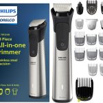 Philips Norelco Multigroom Series 7000, Mens Grooming Kit with Trimmer for Beard, Head, Hair, Body, Groin, and Face - NO Blade Oil Needed, MG7910/49