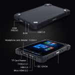 ⁦HEIGAOLA Rugged Tablet Win 11 Pro,Celeron Quad-Core 8GB RAM/128 GB ROM Windows Tablet,4G LTE GPS FHD 10.1 INCH Touchscreen HDMI2.0 Tablet PC IP67 Waterproof,16000mAh Battery,BT 5.2 WiFi 5 Ethernet⁩ - الصورة ⁦8⁩